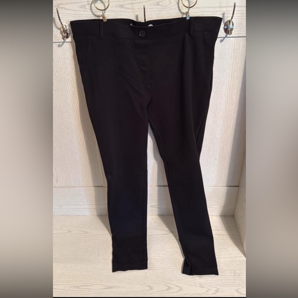 Black BETABRAND Ankle dress pants. XL LONG